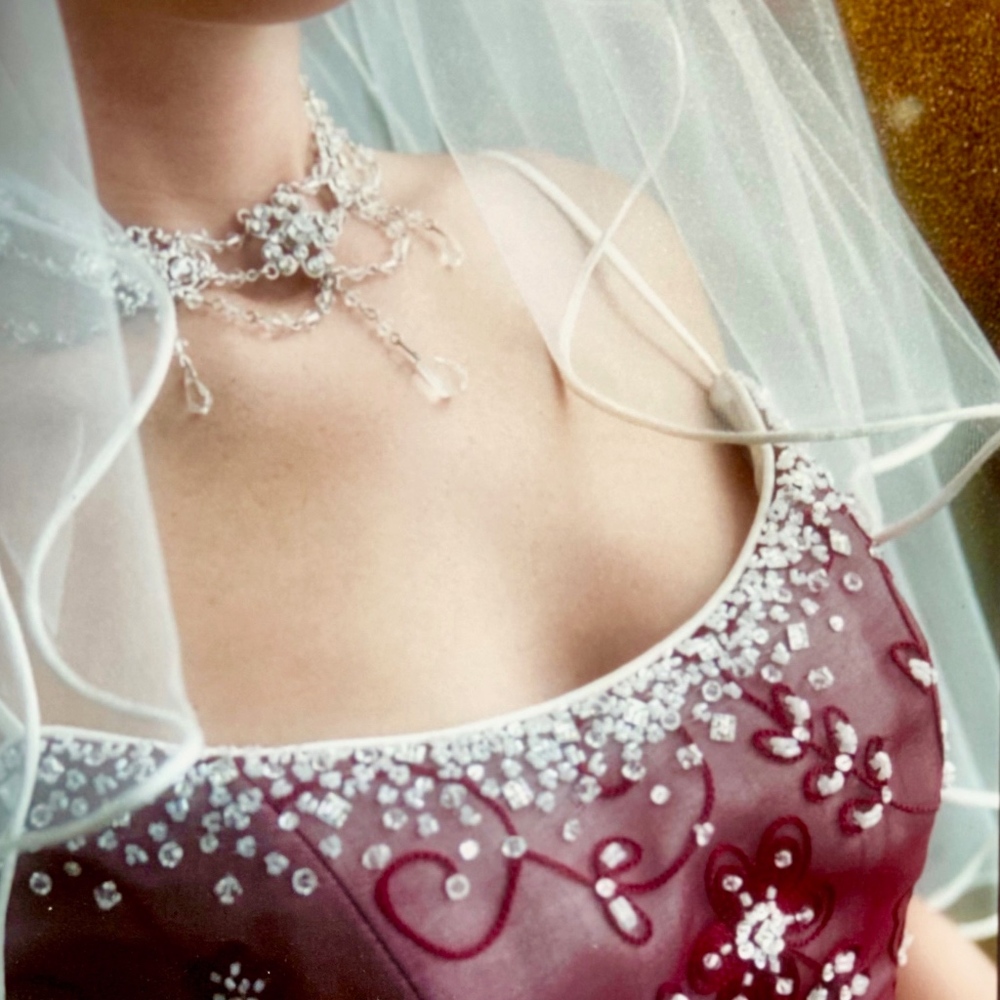 MAGGIE SOTTERO Haute Couture Wedding Gown w/shawl